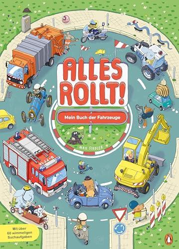 Alles rollt! – Mein Buch der Fahrzeuge: Pappbilderbuch ab 2 Jahren in extragroßem Format