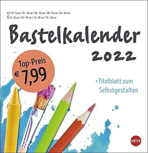 Bastelkalender weiß groß