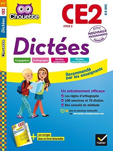 Dictées CE2, cycle 2, 8-9 ans : nouveau programme