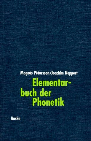 Elementarbuch der Phonetik