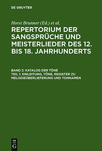 Katalog der Tne Bd 21 Einleitung Tne Register zu Melo