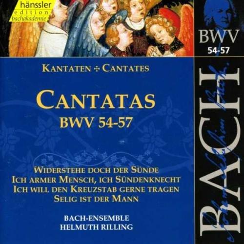 Edition Bachakademie Vol. 18 (Geistliche Kantaten BWV 54-57)