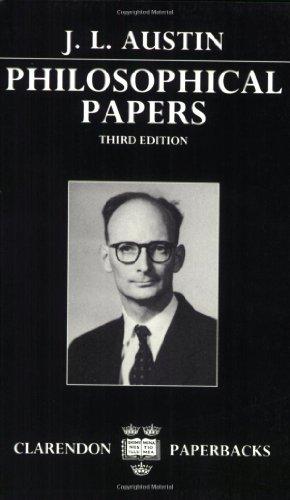 Philosophical Papers (Clarendon Paperbacks)