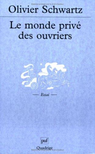 Le monde privé des ouvriers : hommes et femmes du Nord