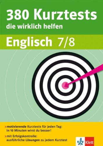 380 Kurztests die wirklich helfen Englisch 7/8