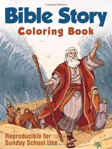 Bible Story Coloring Book: Reproducible for Sunday School Use