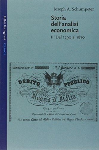 Storia dell'analisi economica