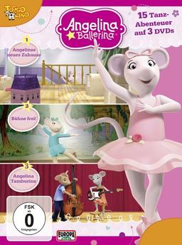 Angelina Ballerina - 15 Tanzabenteuer auf 3 DVDs