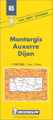 Montargis, Auxerre, Dijon (Michelin Maps)