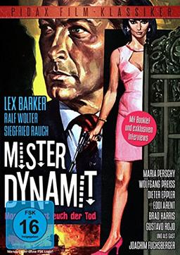 Mister Dynamit - Morgen küsst euch der Tod / Großartiger Thriller mit Lex Barker, Ralf Wolter, Siegfried Rauch und Eddi Arent (Pidax Film-Klassiker)