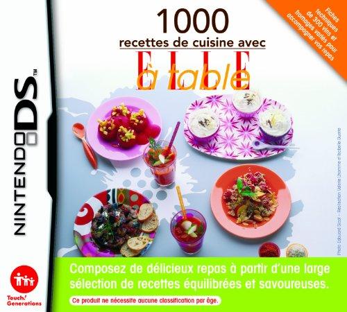 1000 recettes de cusine avec ELLE Ã  table [FR Import]