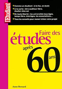 Faire des études après 60 ans