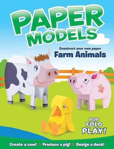 Paper Models: Farm Animals