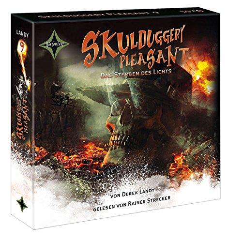 Skulduggery Pleasant - Folge 9: Das Sterben des Lichts. Gelesen von Rainer Strecker, 10 CDs Cap-Box, ca. 14 Std.