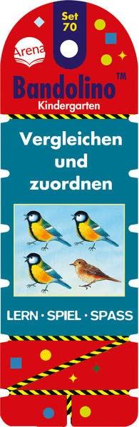 Bandolino Set 70. Vergleichen und zuordnen: Lernspiel mit Lösungskontrolle für Kinder ab 4 Jahren