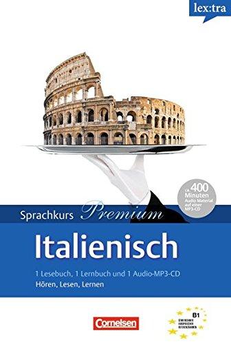 Lextra - Italienisch - Sprachkurs Premium: B1 - 2 Selbstlernbücher mit MP3-CD