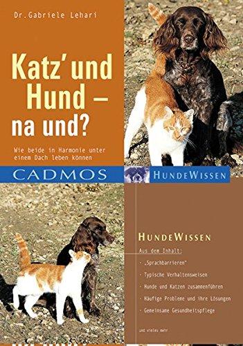 Katz und Hund - na und?: Wie beide in Harmonie unter einem Dach leben können (Cadmos Hundewissen)