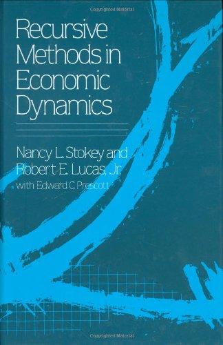 Recursive Methods in Economic Dynamics