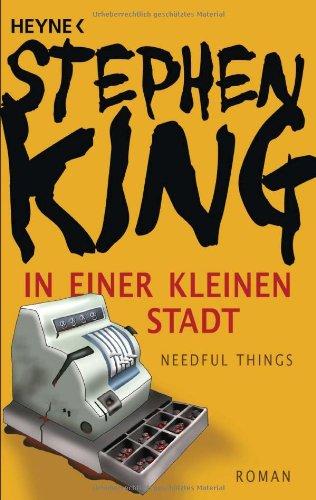 In einer kleinen Stadt (Needful Things): Roman