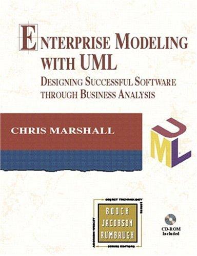 Enterprise Modelling with UML, w. CD-ROM (Addison-Wesley Object Technology)