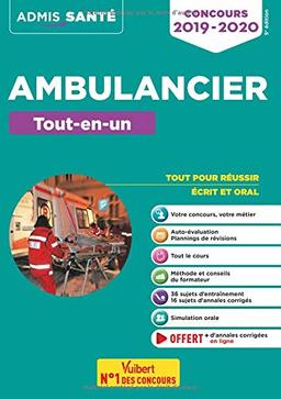 Ambulancier : tout-en-un : concours 2019-2020