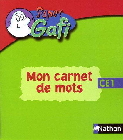 Mon carnet de mots : CE1