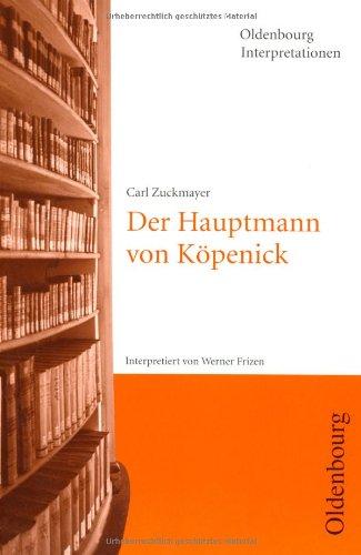 Oldenbourg Interpretationen, Bd.29, Der Hauptmann von Köpenick