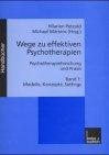 Wege zu effektiven Psychotherapien, Bd.1, Modelle, Konzepte, Settings