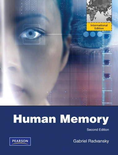 Human Memory. Gabriel A. Radvansky