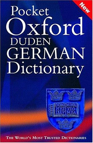 Pocket Oxford Duden German Dictionary