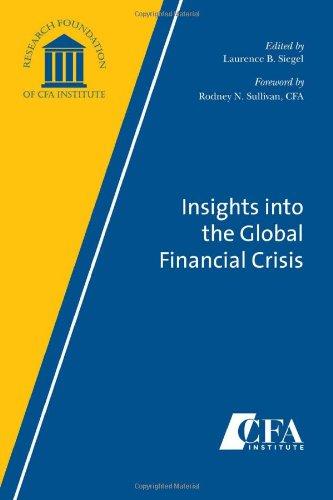 Insights into the Global Financial Crisis