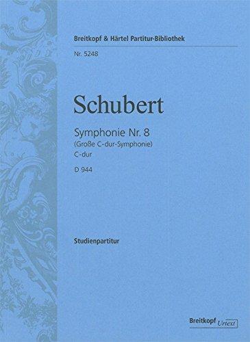 Symphonie Nr. 8 C-dur D 944 - Grosse C-Dur-Symphonie - Breitkopf Urtext - Studienpartitur (PB 5248)