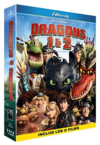 Coffret dragons : dragons ; dragons 2 [Blu-ray] [FR Import]