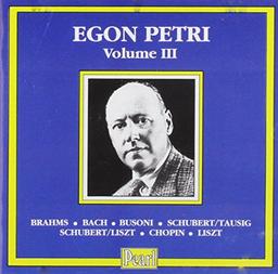 Recital Egon Petri Vol. 3 (1938-1951)