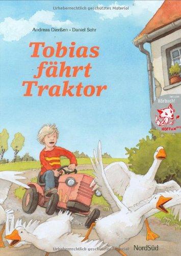 Tobias fährt Traktor