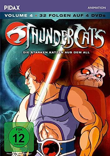 ThunderCats - Die starken Katzen aus dem All, Vol. 4 / Die letzten 32 Folgen der Kult-Serie (Pidax Animation) [4 DVDs]