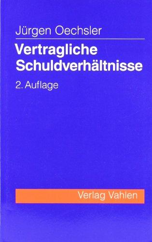 Vertragliche Schuldverhältnisse