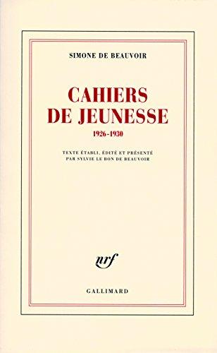 Cahiers de jeunesse : 1926-1930