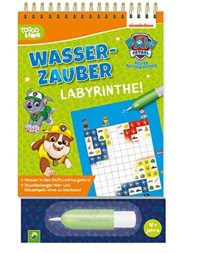 PAW Patrol Wasserzauber | Labyrinthe. Einfach mit Wasser malen!: Mal- und Rätselbuch mit Wassertankstift für Kinder ab 4 Jahren