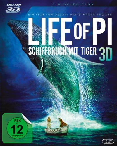 Life of Pi - Schiffbruch mit Tiger  (+ BR) [3D Blu-ray]