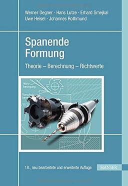 Spanende Formung: Theorie - Berechnung - Richtwerte