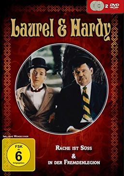 Laurel & Hardy: Rache ist süss & In der Fremdenlegion [2 DVDs]