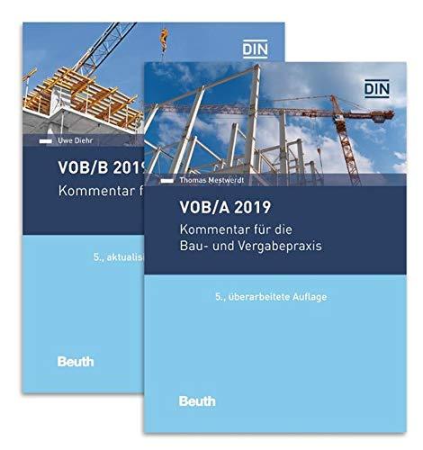 VOB/A + VOB/B 2019: Kommentare für die Bau- und Vergabepraxis Paket (Beuth Recht)