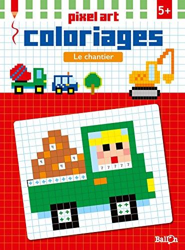 Pixel art coloriages : le chantier