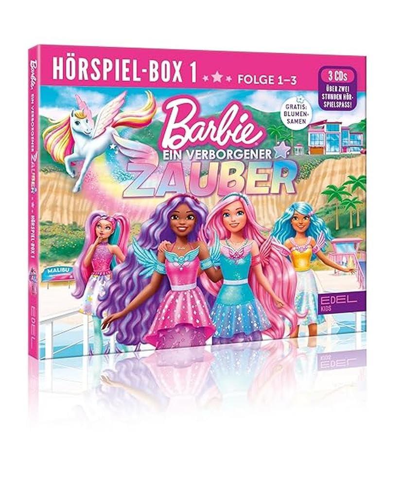 Barbie - Ein verborgener Zauber: Hörspiel-Box (Folge 1 - 3) - Die Original-Hörspiele zur TV-Serie mit GRATIS Blumensamen