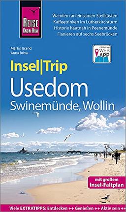 Reise Know-How InselTrip Usedom mit Swinemünde und Wollin: Reiseführer mit Insel-Faltplan und kostenloser Web-App