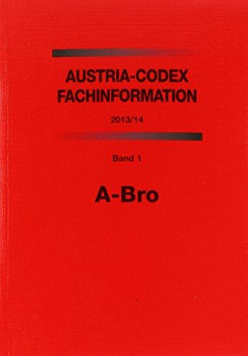 Austria-Codex Fachinformation, 8 Bände