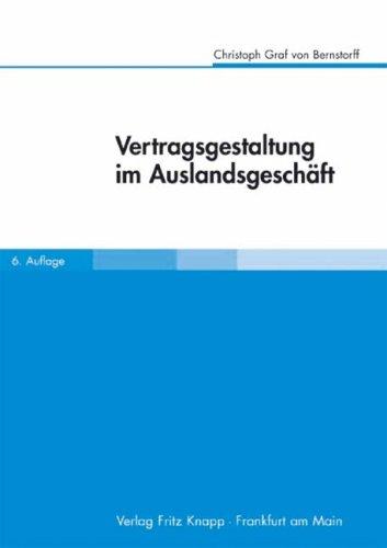 Vertragsgestaltung im Auslandsgeschäft