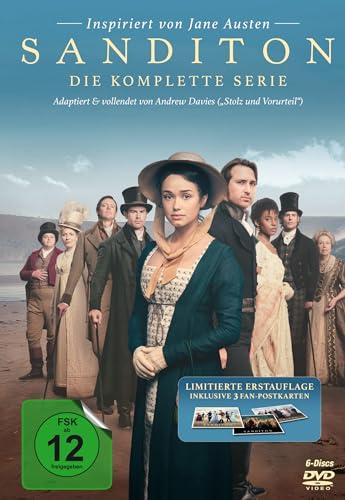 Sanditon - Die komplette Serie - In Erstauflage inkl. 3 Fan-Postkarten. [6 DVDs]