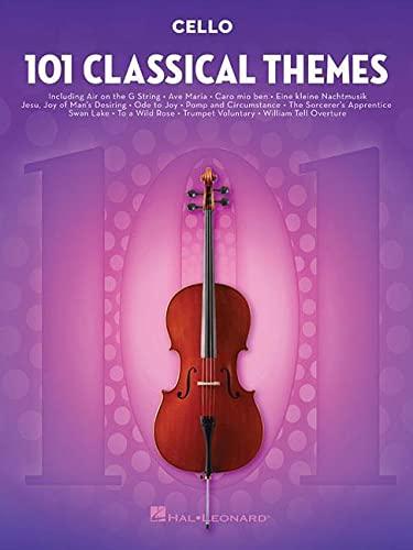 101 Classical Themes -For Cello- (Book): Noten, Sammelband für Cello